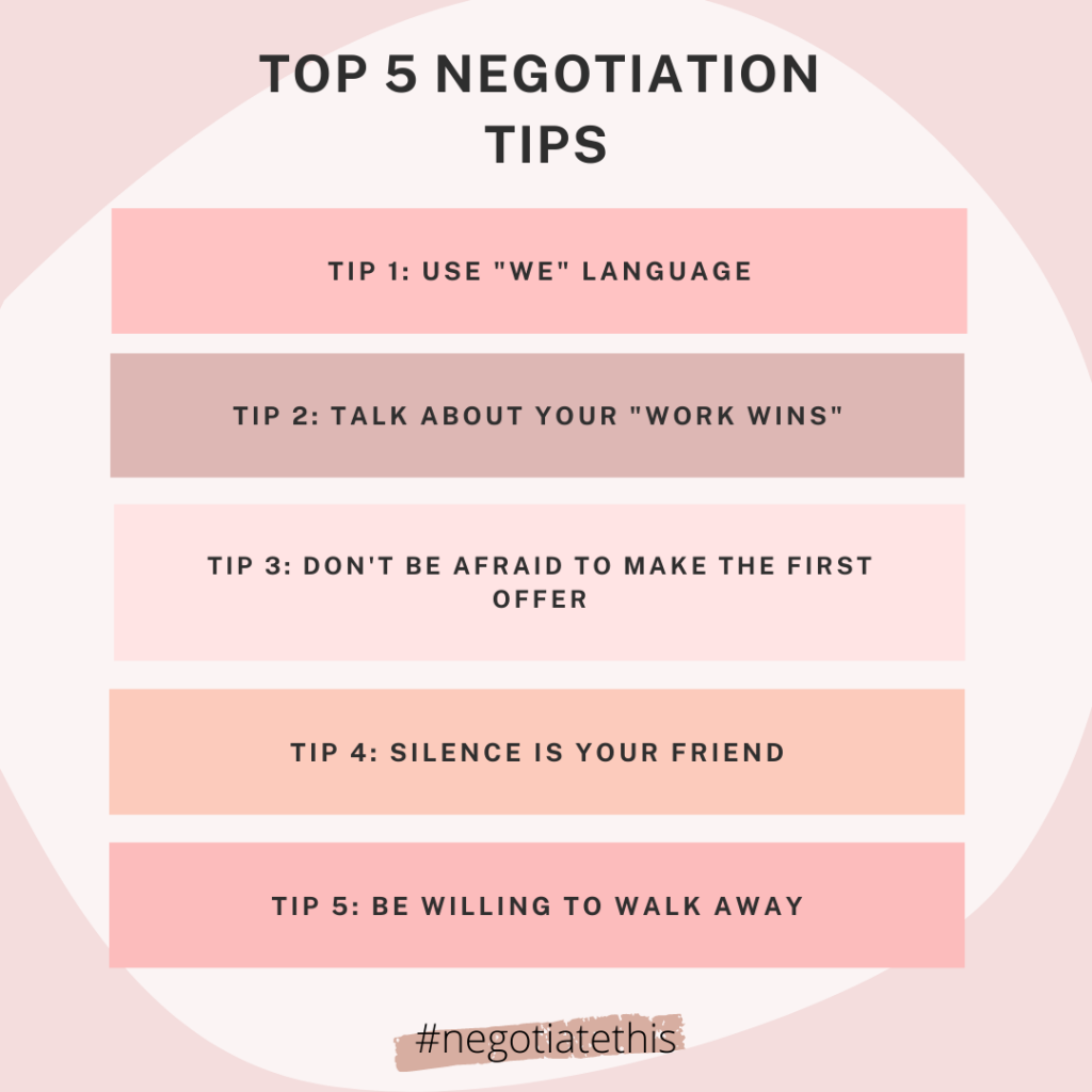 Top 5 Negotiation Tips