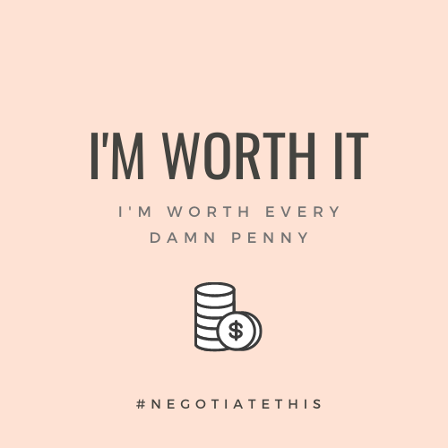 I'm worth it