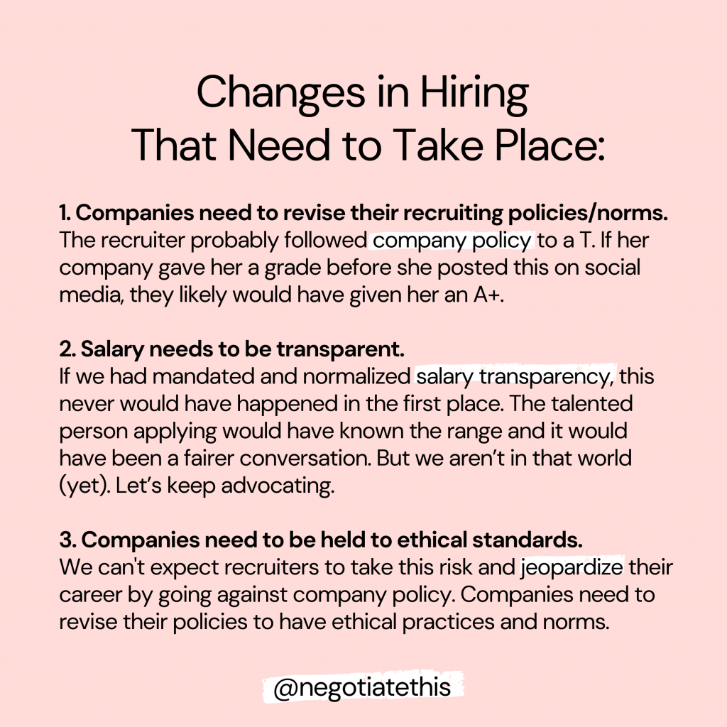 changes are way overdue in hiring - Changes in hiring that need to take place