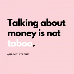 talking about money is not taboo