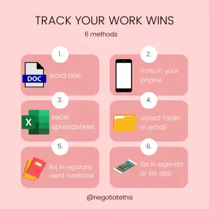 reasons to track your work wins