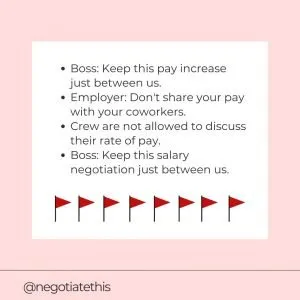 red flags